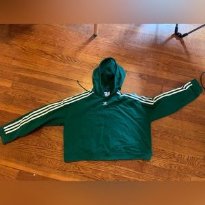 Cropped Adidas Hoodie